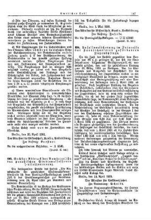 Sechster Abdruck der Anwärterliste der preußischen Studienassessoren (-assessorinnen) : [Amtlicher Teil]