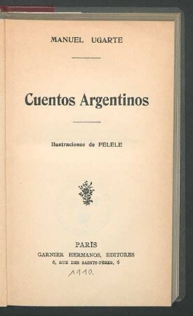 Cuentos argentinos : Ilustraciones de Pelele