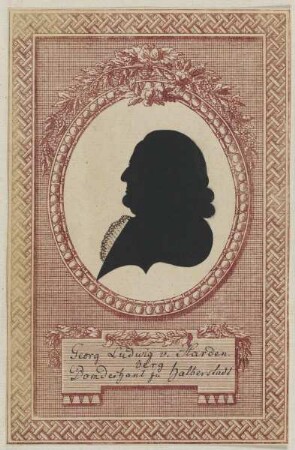 Bildnis des Georg Ludwig von Hardenberg