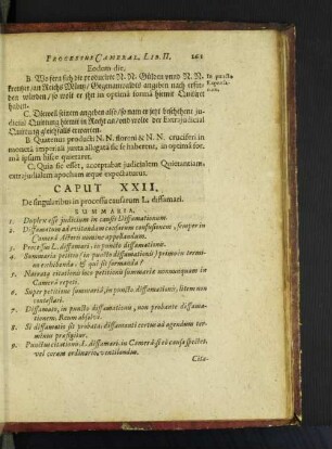 [Caput XXII. - Caput XXV.]
