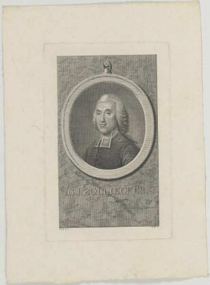 Bildnis des G. I. Zollikofer