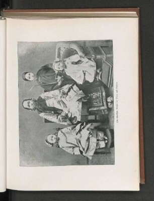 Eine chinesische Mutter mit Amme und Kindern