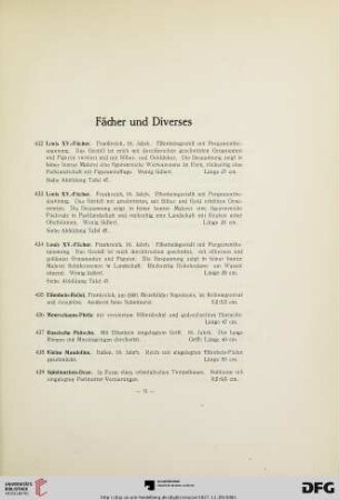 Fächer und Diverses, Tapisserien –Ledertapeten, Alte Orient-Teppiche (Nr. 432-472)