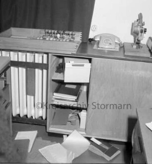 Ordnungsamt: Einbruch: Aktenschrank