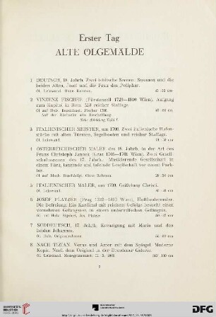 Erster Tag (Nr. 1-162)