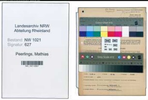 Entnazifizierung Mathias Peerlings , geb. 05.05.1900 (Maurerpolier)