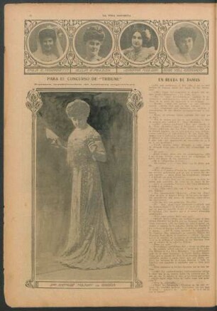 Para el concurso de "Tribune" - Nuestra contribución de bellezas argentinas : Anatilde Nolasco de Garzia