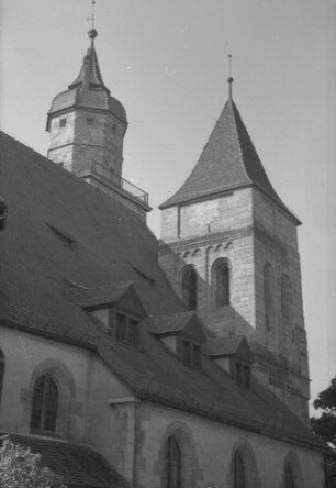 Feuchtwagen: Türme der Johannis- und Stiftskirche