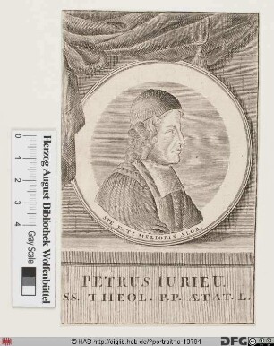 Bildnis Pierre Jurieu