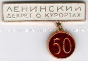 50 Jahre Dekret über Kurorte