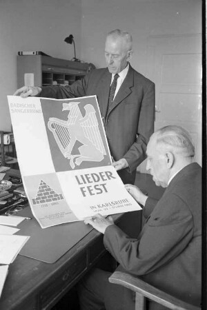 Liederfest 1965 des Badischen Sängerbundes.
