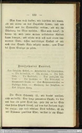Funfzehntes Kapitel
