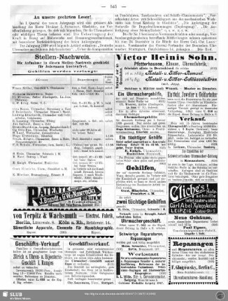 An unsere geehrten Leser!
