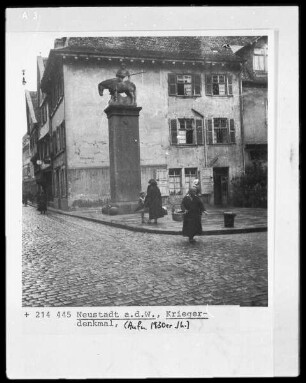Kriegerdenkmal für die Gefallenen des 1. Weltkrieges