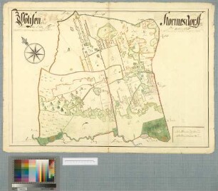 [Stormsdorf, Wohsen Amt/Distrikt Barth] Wohsen Och Stormesdorff in Barths och Löitz Destricter