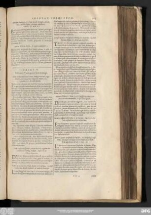 Caput V. Testimonia Theologorum foederati Belgii.