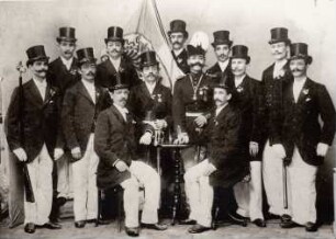 Neusser Grenadierkorps, Gruppenbild 1897
