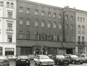 Görlitz, Wilhelmsplatz 15. Wohl ehemaliges Hotel mit Gaststätte (um 1850, Umbau 1936)