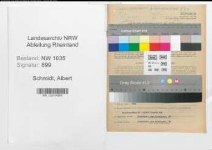 Entnazifizierung Albert Schmidt , geb. 24.05.1908 (Ingenieur)