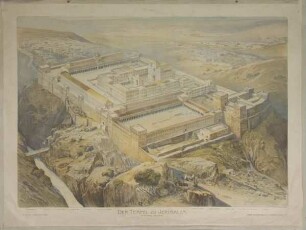Der Tempel zu Jerusalem
