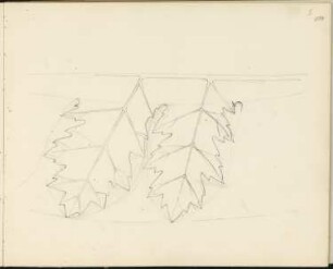 Skizzenbuch 3: Ornamentstudien