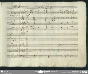 Cavatina: "Quel foco tenero"
