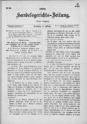 No. 6. 11. Februar 1871