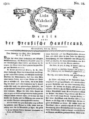 Nr. 24., 24. März 1810