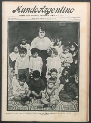 Escuelas e institutos filantrópicos argentinos [Fotografía]