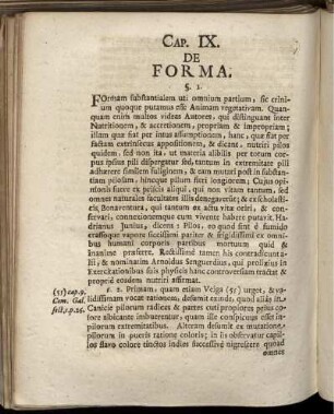 Cap. IX. De forma