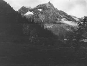 Karwendel : Blick auf die Spritzkarspitze, einem Berg gelegen im Karwendelgebirge.
