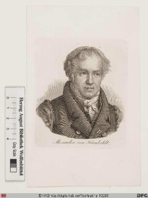Bildnis (Friedrich Heinrich Wilhelm) Alexander von Humboldt