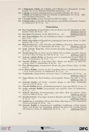 Ostasiatica (Nr. 840-891)