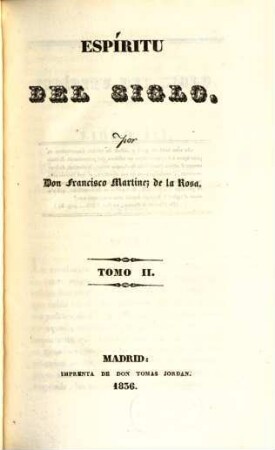 Espíritu del siglo, 2