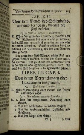 Liber III. Von denen Verrenckungen oder Luxationen /..