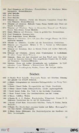Bücher (Nr. 1086-1125)