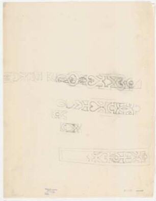 Thiersch, Friedrich von; München; Justizpalast - Ornamente (Details)
