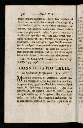 322-325, Consideratio CXLIX