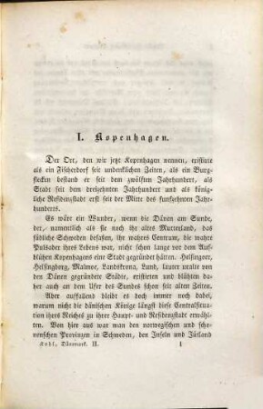 Reisen in Dänemark und den Herzogthümern Schleswig und Holstein. 2