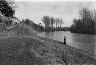 Frankreich, Rudolf Stich bei seiner Arbeit als Feldtopograph