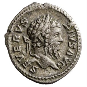 Münze, Denar, 210 n. Chr.