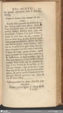 Suffumige contre les fleurs blanches sans malignité