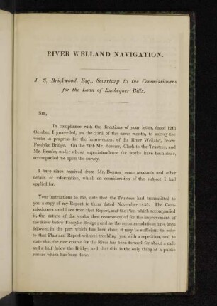 River Welland Navigation.