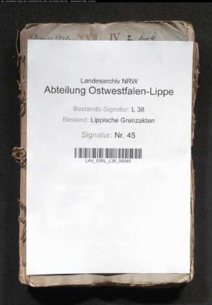 Grenze des Amtes Sternberg zum Herzogtum Braunschweig-Lüneburg (Amt Aerzen)