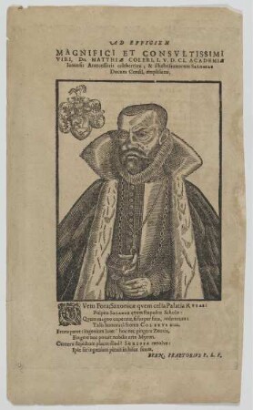 Bildnis des Matthias Colerus