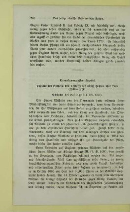Einundzwanzigstes Kapitel. England von Wilhelm dem Eroberer bis König Johann ohne Land (1066 - 1216)