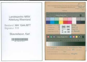 Entnazifizierung Karl Skauradszun , geb. 03.01.1892 (Landwirt)