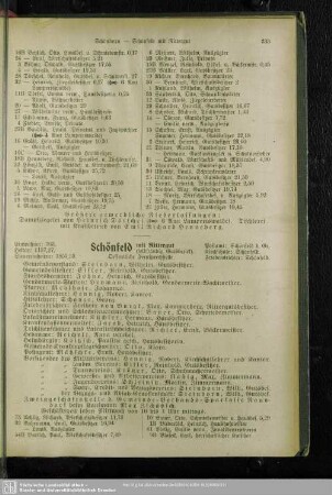 Schönfeld mit Rittergut