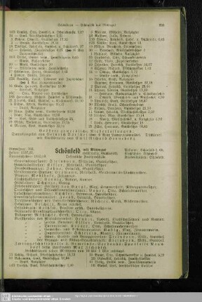 Schönfeld mit Rittergut
