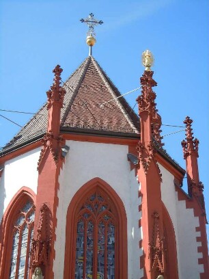 Würzburg - Marienkapelle : Die Marienkapelle, aufgenommen am 19. August 2010 in Würzburg